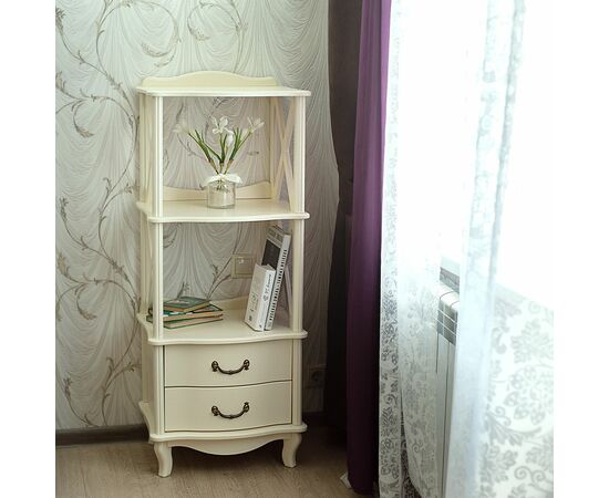 Этажерка Джульетта 2 уровня, дуб шампань Л, изображение 9 | Интернет магазин мебели и декора LifeDekor