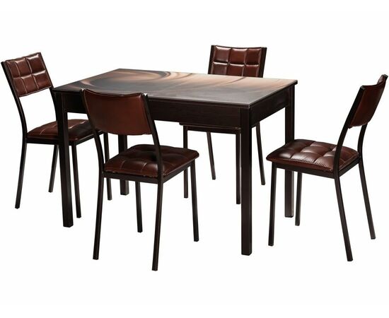 Стул Дункан ДП2-20, Мустанг браун, каркас арабискат, изображение 8 | Интернет магазин мебели и декора LifeDekor