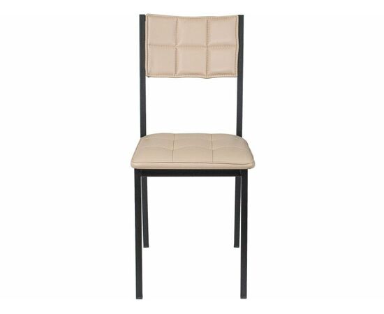 Обеденная группа (Стол Патика и 4 стула Дункан), кожзам Линкольн беж, изображение 12 | Интернет магазин мебели и декора LifeDekor