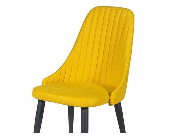 Обеденная группа (Стол Патика и 4 стула Шато), ткань Канди Сани, изображение 11 | Интернет магазин мебели и декора LifeDekor