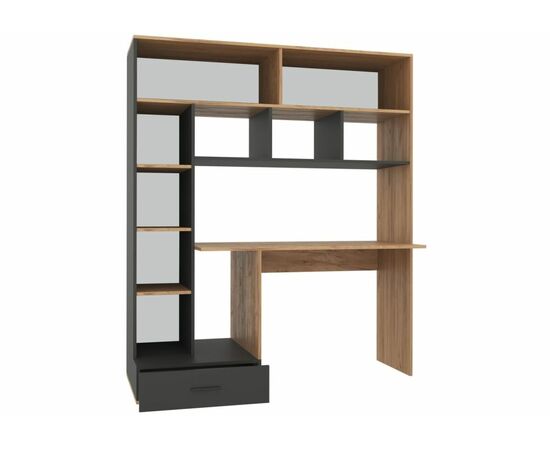 Стол Бишоп 1 дуб крафт золотой / антрацит, изображение 3 | Интернет магазин мебели и декора LifeDekor