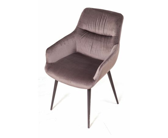 Стул Jordan, бархат пепельно-бежевый 25, опора конус, изображение 8 | Интернет магазин мебели и декора LifeDekor