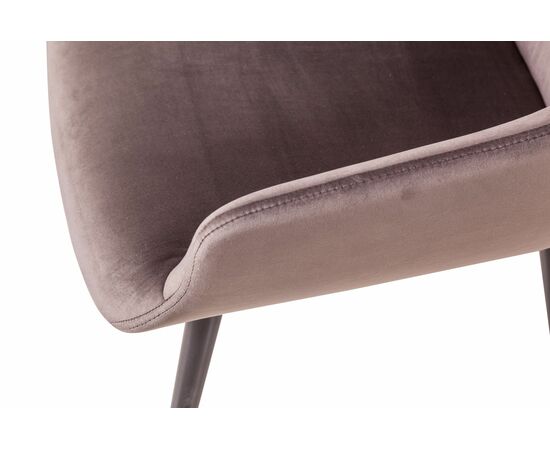 Стул Jordan, бархат пепельно-бежевый 25, опора конус, изображение 9 | Интернет магазин мебели и декора LifeDekor