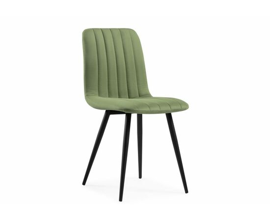 Стул Дани зеленый / черный | Интернет магазин мебели и декора LifeDekor