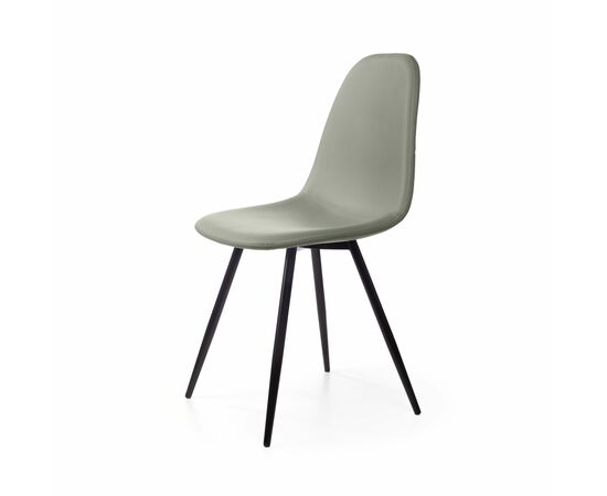 Стул TED, нанокожа Palermo 09, коричневый | Интернет магазин мебели и декора LifeDekor