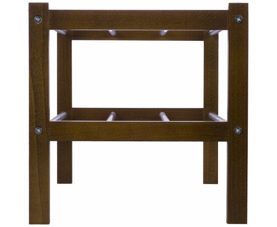 Обувница Атлас средне-коричневый, изображение 2 | Интернет магазин мебели и декора LifeDekor