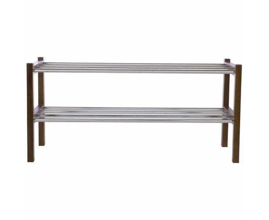 Обувница Атлас средне-коричневый, изображение 3 | Интернет магазин мебели и декора LifeDekor