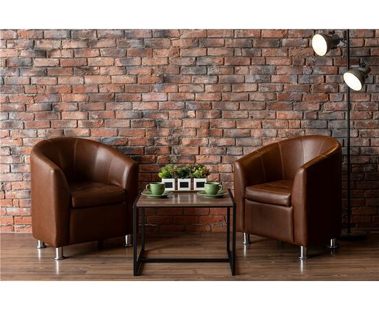 Стол журнальный "Систа"  (ясень шимо темный), изображение 2 | Интернет магазин мебели и декора LifeDekor