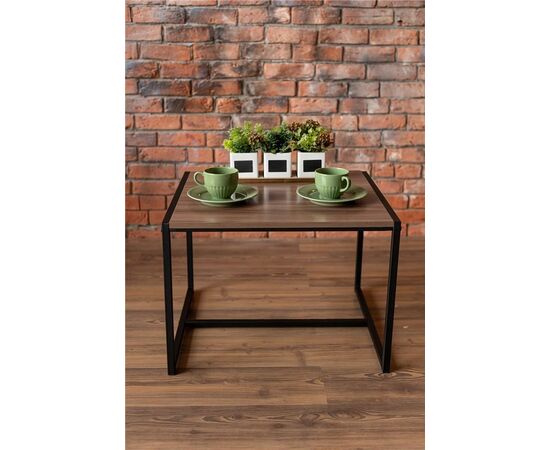 Стол журнальный "Систа"  (ясень шимо темный), изображение 6 | Интернет магазин мебели и декора LifeDekor