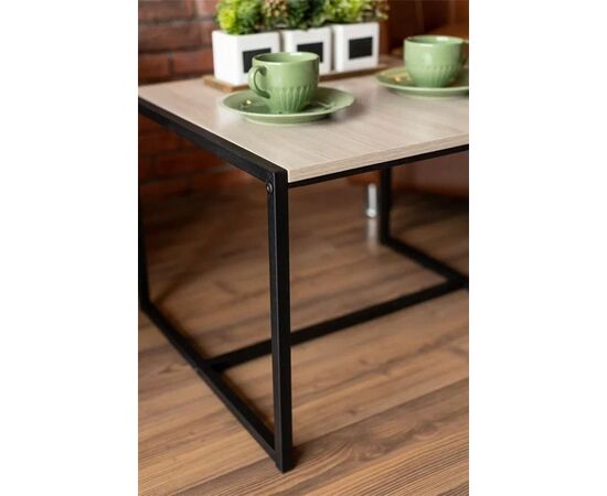 Стол журнальный "Систа"  (ясень шимо светлый), изображение 5 | Интернет магазин мебели и декора LifeDekor