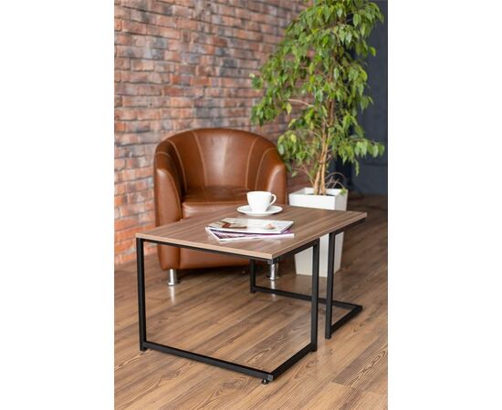 Стол журнальный "Тегра" (ясень шимо светлый), изображение 5 | Интернет магазин мебели и декора LifeDekor