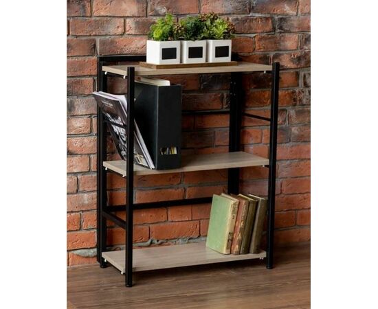 Стеллаж СЛС-1/800 (ясень светлый шимо), изображение 3 | Интернет магазин мебели и декора LifeDekor