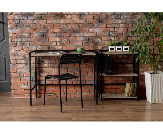 Стеллаж СЛС-1/800 (ясень светлый шимо), изображение 4 | Интернет магазин мебели и декора LifeDekor