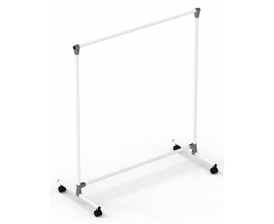 Стойка для одежды на колесах ВГР-3 (белый) | Интернет магазин мебели и декора LifeDekor