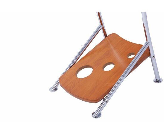 Вешалка для одежды напольная костюмная  СН-4180 Вишня, изображение 4 | Интернет магазин мебели и декора LifeDekor