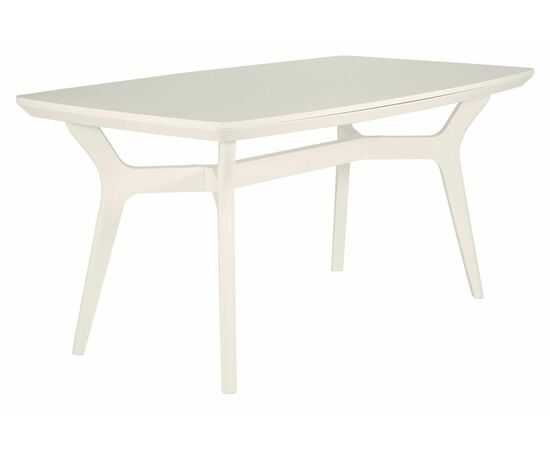 Стол Фиджи 1600(2100)х900, цвет слоновая кость, изображение 2 | Интернет магазин мебели и декора LifeDekor