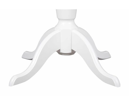 Стол обеденный круглый Амфора (102(137)х102х78 / Белый), изображение 6 | Интернет магазин мебели и декора LifeDekor