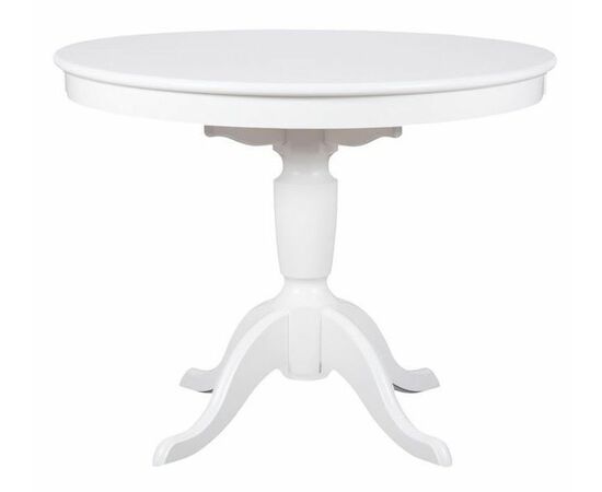 Стол обеденный круглый Амфора (102(137)х102х78 / Белый), изображение 7 | Интернет магазин мебели и декора LifeDekor