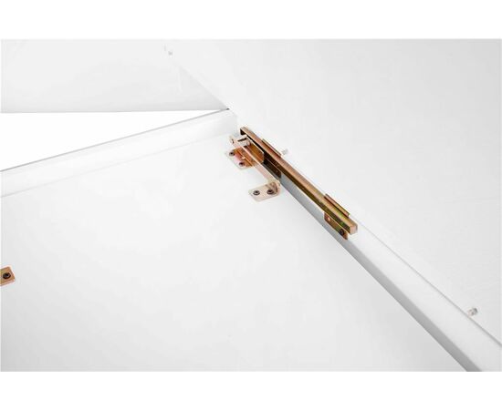 Стол круглый обеденный Амфора-Макси (125(165)х125х78 / Белый), изображение 5 | Интернет магазин мебели и декора LifeDekor