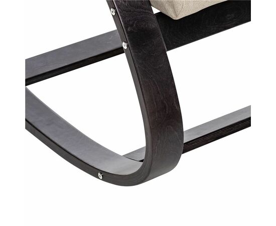 Кресло-качалка Милано  (Венге текстура/ткань Малмо 05), изображение 8 | Интернет магазин мебели и декора LifeDekor