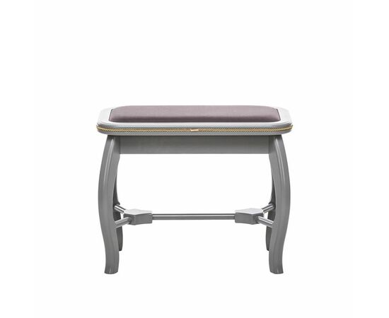 Банкетка Миледи (Серый ясень / ткань V 19), изображение 2 | Интернет магазин мебели и декора LifeDekor