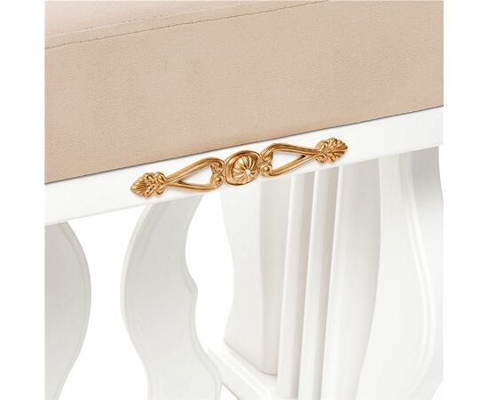 Банкетка Джульетта (Молочный дуб / ткань V 18), изображение 4 | Интернет магазин мебели и декора LifeDekor