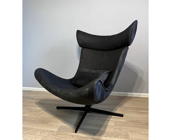 Кресло Imola с подушкой, искусственная замша графит, изображение 7 | Интернет магазин мебели и декора LifeDekor