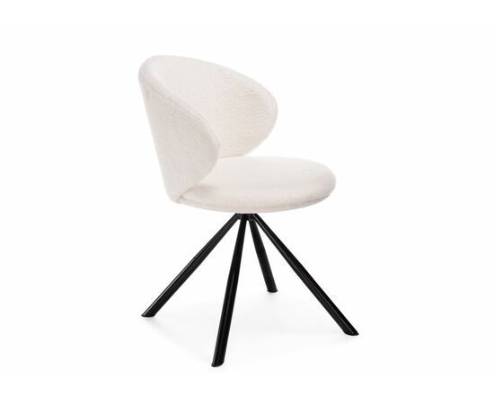 Стул Solomon крутящийся white / black | Интернет магазин мебели и декора LifeDekor