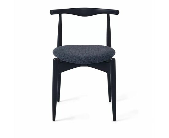 Стул Noble графит, опора бук черный, изображение 2 | Интернет магазин мебели и декора LifeDekor