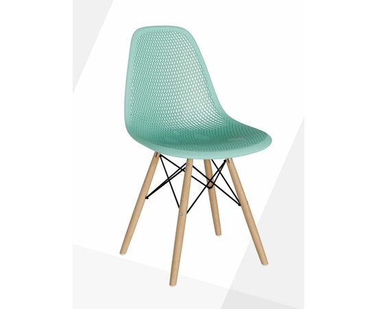 Стул Eames ажурный мятный | Интернет магазин мебели и декора LifeDekor