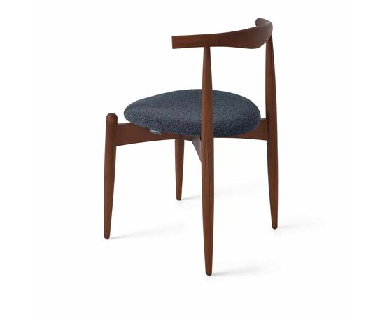 Стул Noble графит, опора бук коричневый, изображение 3 | Интернет магазин мебели и декора LifeDekor