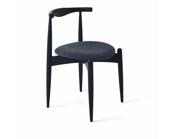 Стул Noble графит, опора бук черный | Интернет магазин мебели и декора LifeDekor