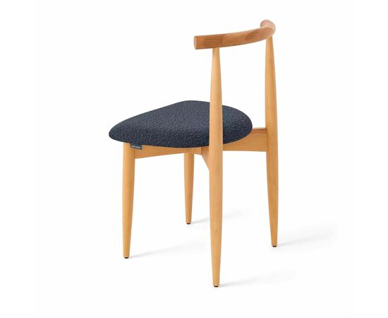 Cтул Rebel графит, опора бук светлый, изображение 3 | Интернет магазин мебели и декора LifeDekor