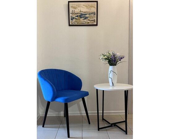 Стул Monaco ярко-синий, изображение 3 | Интернет магазин мебели и декора LifeDekor