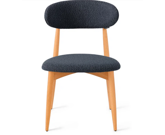 Стул Glory графит, опора бук светлый, изображение 2 | Интернет магазин мебели и декора LifeDekor