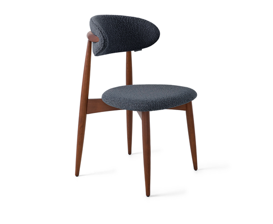 Стул Glory графит, опора бук коричневый | Интернет магазин мебели и декора LifeDekor