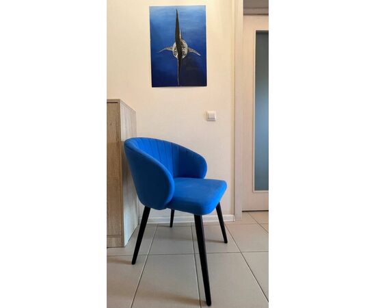 Стул Monaco ярко-синий, изображение 4 | Интернет магазин мебели и декора LifeDekor