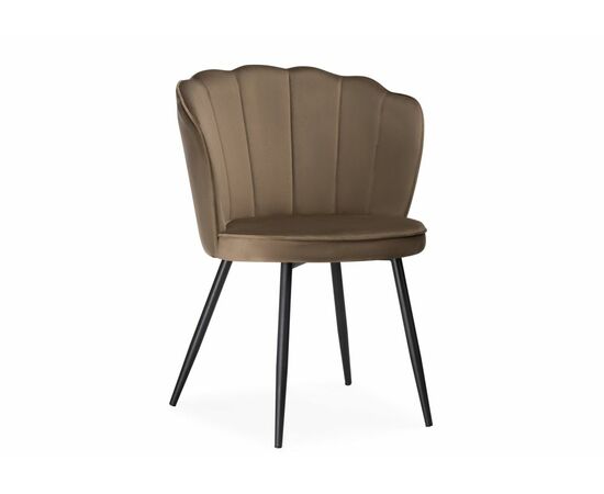 Стул Coral сappuccino / black | Интернет магазин мебели и декора LifeDekor