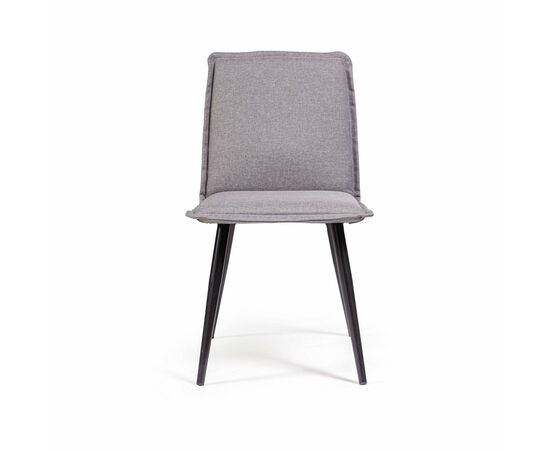 Стул Tommy, рогожка серый, изображение 2 | Интернет магазин мебели и декора LifeDekor