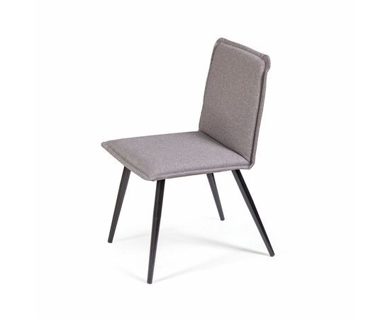 Стул Tommy, рогожка серый, изображение 3 | Интернет магазин мебели и декора LifeDekor