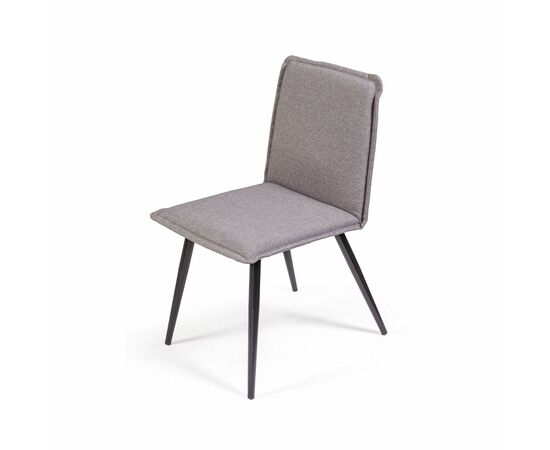 Стул Tommy, рогожка серый, изображение 7 | Интернет магазин мебели и декора LifeDekor