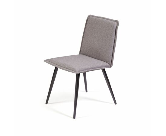 Стул Tommy, рогожка серый, изображение 8 | Интернет магазин мебели и декора LifeDekor