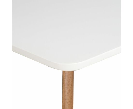 Стол EAMES белый 80*80 см, изображение 5 | Интернет магазин мебели и декора LifeDekor
