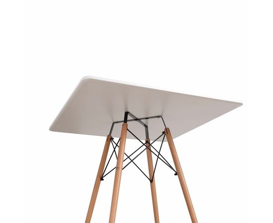 Стол EAMES белый 90*90 см, изображение 5 | Интернет магазин мебели и декора LifeDekor