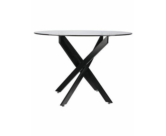 Стол Mateo стеклянный D110 | Интернет магазин мебели и декора LifeDekor