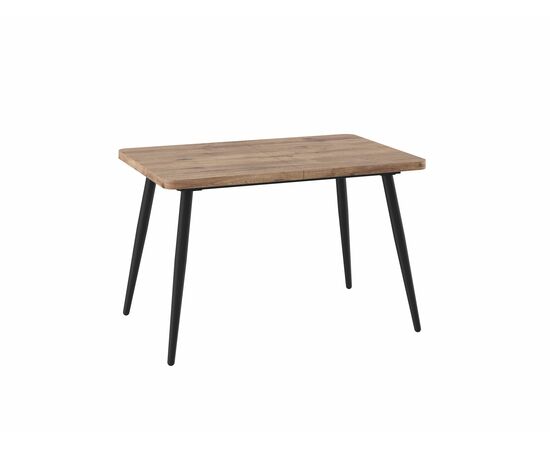 Стол Вояж 120, Дуб Веллингтон/Чёрный | Интернет магазин мебели и декора LifeDekor