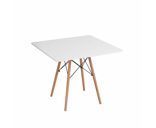 Стол EAMES белый 90*90 см | Интернет магазин мебели и декора LifeDekor
