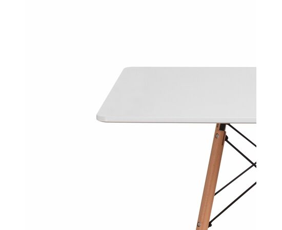 Стол EAMES белый 90*90 см, изображение 4 | Интернет магазин мебели и декора LifeDekor