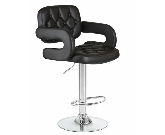 Стул барный DOBRIN TIESTO, чёрный, Вариант: чёрный, изображение 2 | Интернет магазин мебели и декора LifeDekor