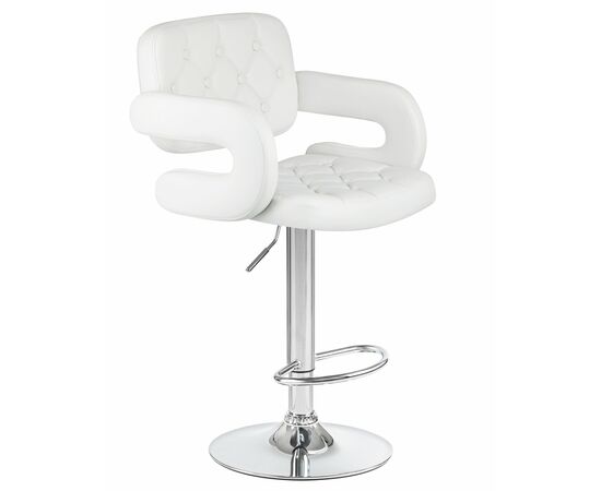 Стул барный DOBRIN TIESTO, белый, Вариант: белый, изображение 2 | Интернет магазин мебели и декора LifeDekor